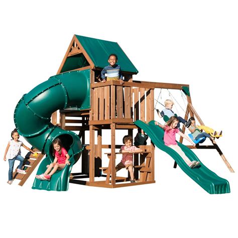 Swing N Slide Playsets Tellico Terrace Ready To Assemble Play Set Ws
