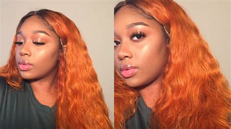 With a good orange hair dye and the correct colour shade you. DIY ORANGE/ GINGER/ BURNT ORANGE HAIR DYING TUTORIAL ...