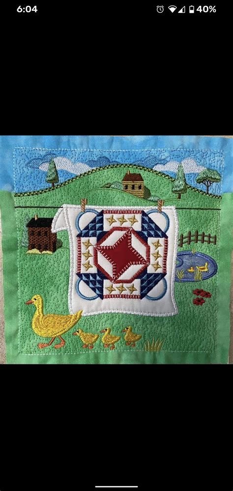 Anita Goodesign And Called Quilts On A Clothesline Quilts Embroidery
