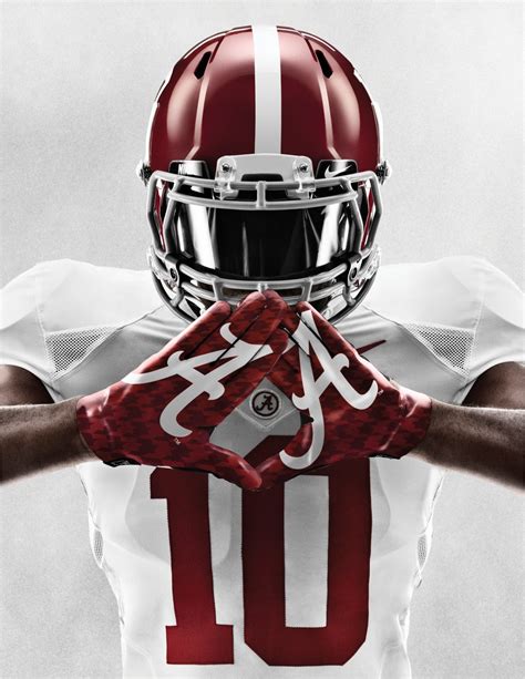 Alabama football has worn the same uniform, with slight variations over time, for decades. Alabama's National Championship Uniforms - Business Insider