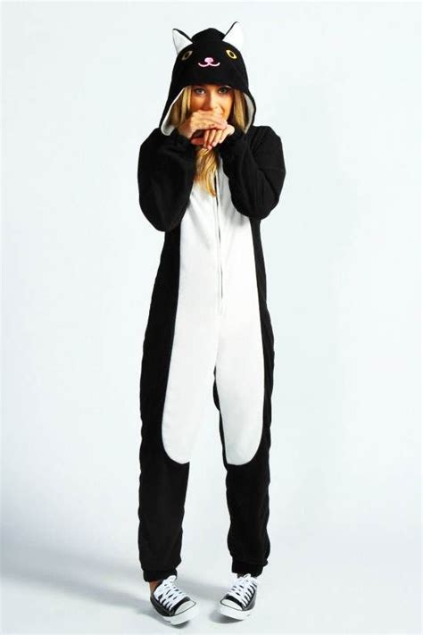 Shop for cat onesie for adults online at target. Black Cat Hooded Adult Onesie - Australia Qld | Womens ...