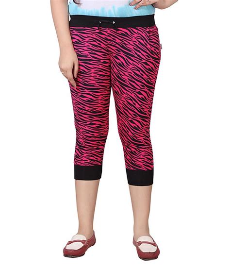 Buy Misscutey Multi Cotton Capris Online At Best Prices In India Snapdeal