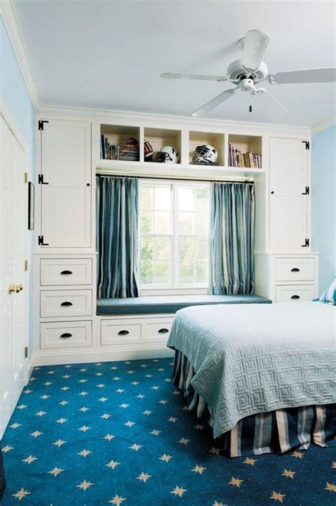 Building wardrobes either side of the bed help to create a frame which holds the gaze on that one wall. Renovation Inspiration: Make the Most of Your Bedroom with ...