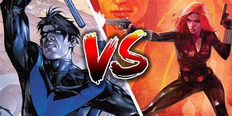 Nightwing Vs Black Widow Who Would Win