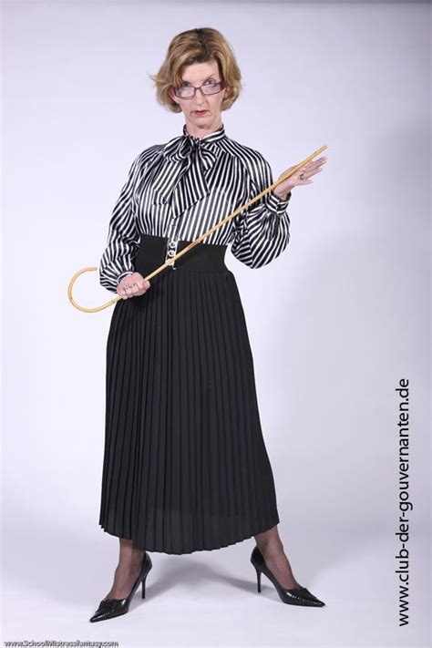 Strict Christian Lady With Cane C
