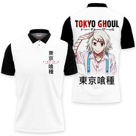 Juuzou Suzuya Polo Shirts Custom Anime Gear Otaku