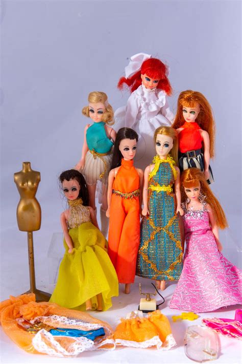 Sold At Auction 1960 70s Mattel Barbie And Friends Dolls Lot Of 7