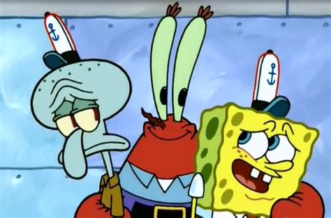 Squidward Mr Krabs And Spongebob Spongebob Squidward Spongebob