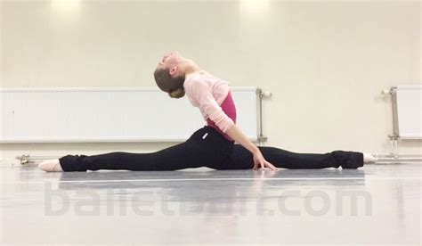 Ratio of signal strength transmitted in a forward direction to that transmitted in a backward direction. Front Splits and Backbends - balletbun