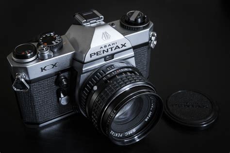 asahi pentax kx from k series 1975 1977 higher end model with all the bells and whistles with