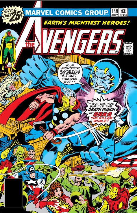 Avengers Vol 1 149 Marvel Database Fandom