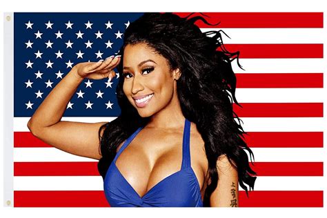 Nicki Minaj Flag Nic Ki Min Aj American Flag Vivid Colors Double Stitched And 2 Brass Grommets