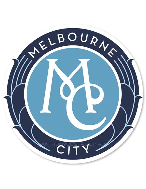 Melbourne City FC concepts | A-League football logo design concepts by Anthony Costa