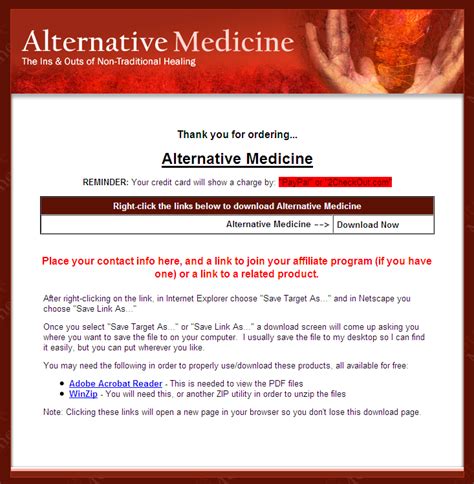 Alternative Medicine Mrr Ebook Private Label Rights