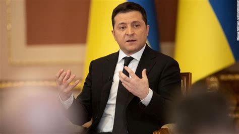 Ukraine S President Zelensky Urges World Leaders To Tone Down Rhetoric On Threat Of War With