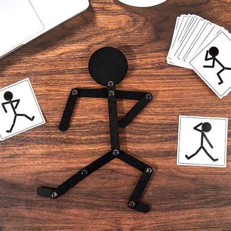 Stickman Puppet Puzzle Mille Kids