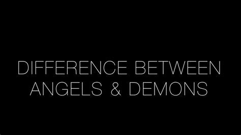Angels Vs Demons Episode 1 Youtube