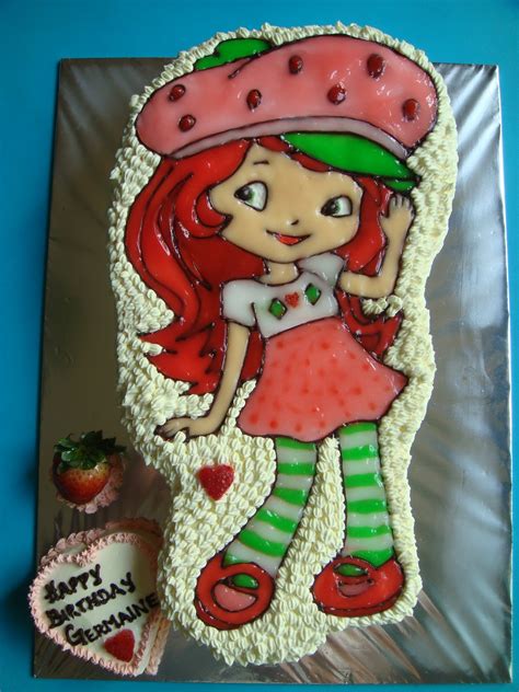 Strawberry Shortcake Cake Design Corral