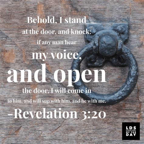 Revelation 320 Lds Scripture Of The Day