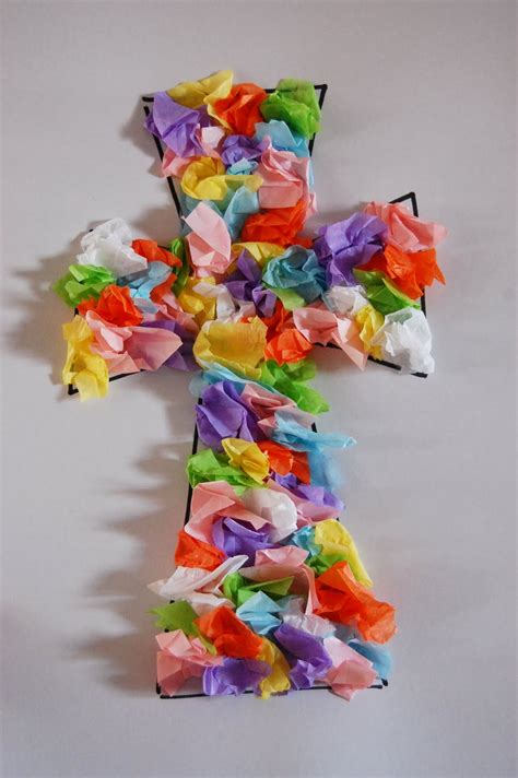 In Light Of The Truth Preschool Craft Easter Cross