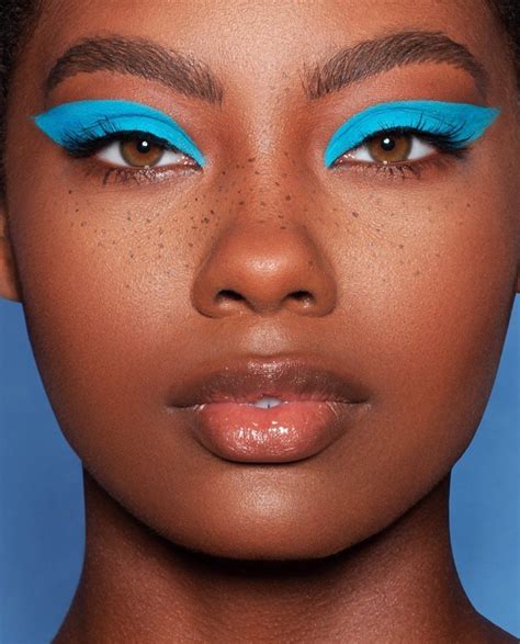 Delineado Azul Makeup Trends Makeup Inspo Makeup Inspiration Makeup