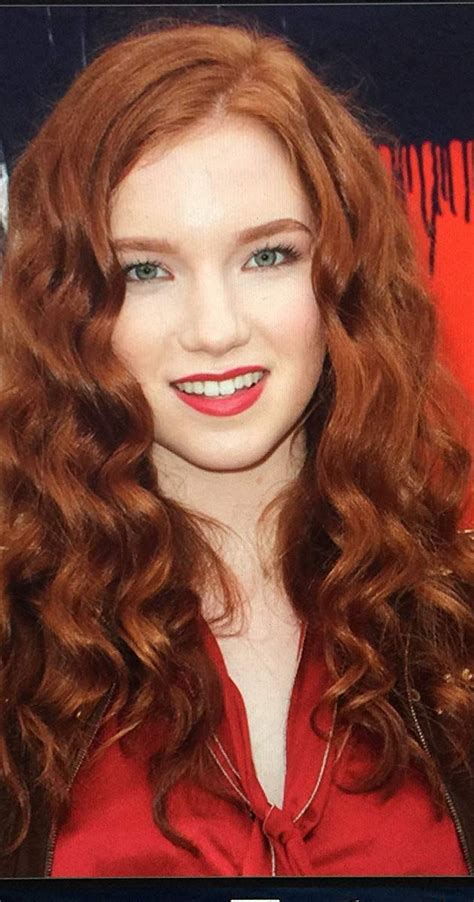 Annalise Basso Red Hair Woman Beautiful Redhead Stunning Redhead