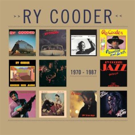 Ry Cooder Complete Albums 1970 1987 Rhino