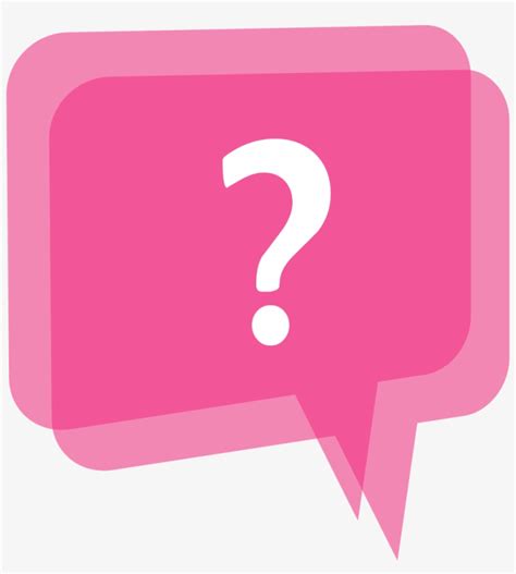 Pink Question Mark Png Png Image Transparent Png Free