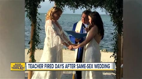lesbian teacher fired from miami catholic school after marrying love of my life