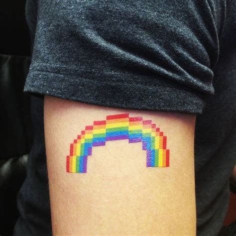 17 Best Images About Rainbow Tattoo Design On Pinterest Upper Back