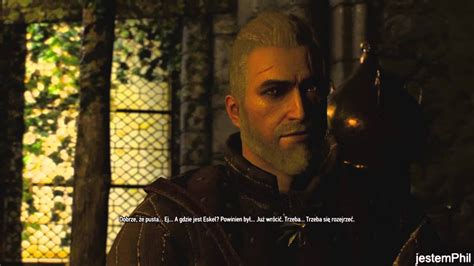 Wiedźmin 3: Dziki Gon - Rozmowa Geralta, Eskela i Lamberta - YouTube