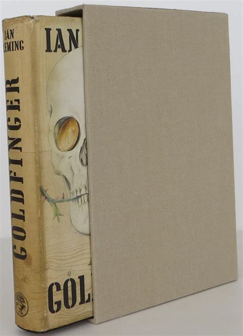 Goldfinger Von Fleming Ian Very Good Hardcover 1959 1st Edition Bookbid