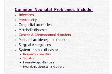 Common Neonatal Conditions And How To Prevent Them