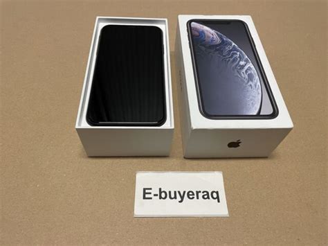 Apple Iphone Xr 128gb Black Unlocked A2105 Gsm For Sale Online