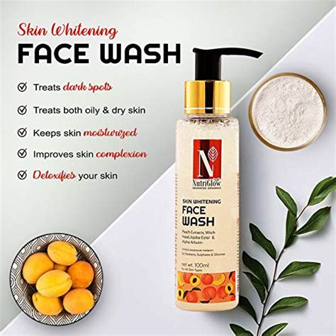 Nutriglow Advanced Organics Skin Whitening Face Wash