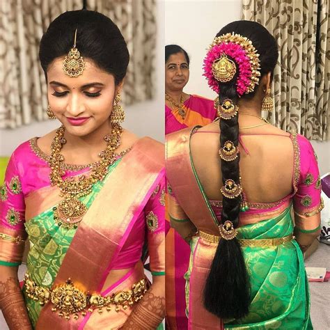 Tamil Bridal Hairstyles The Jadai Alangaram Of South India The Cultural Heritage Of India
