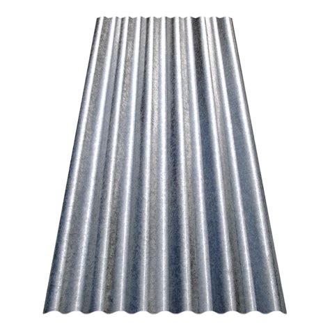 16 Ft Corrugated Galvanized Steel Utility Gauge Roof Panel 07010 The