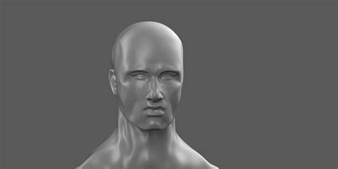 Artstation Head Sculpt Practice