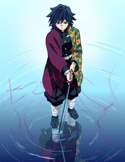 Tomioka Giyuu Kimetsu No Yaiba Image By Pixiv Id 45067121 2775052