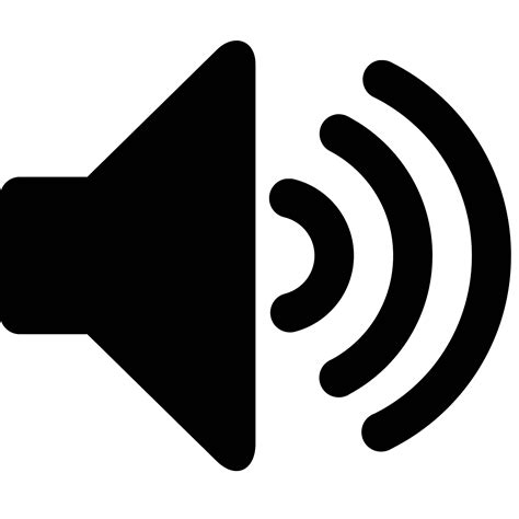 Sound Icon Png Transparent Image Download Size 1600x1600px
