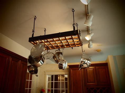 Type a short, descriptive material name. Pot Rack with Lights: A Storage Solution for a Small ...