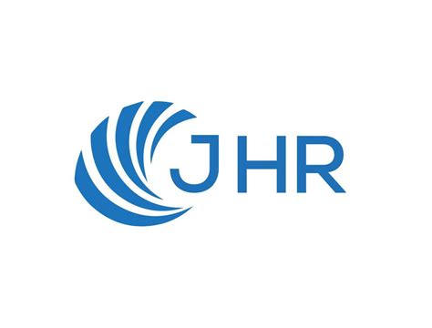 Jhr Abstract Business Growth Logo Design On White Background Jhr