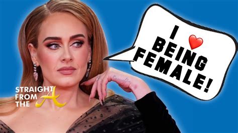 wtf adele catches flack from lgbtq for saying i love being a woman at the brit awards 🥴