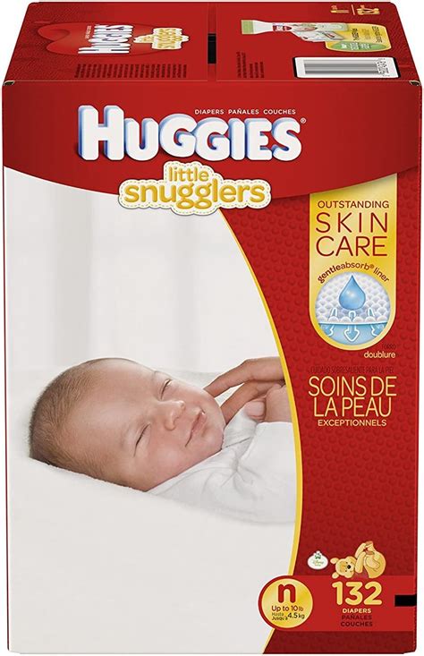 Huggies Little Snugglers Baby Diapers Size Newborn 132
