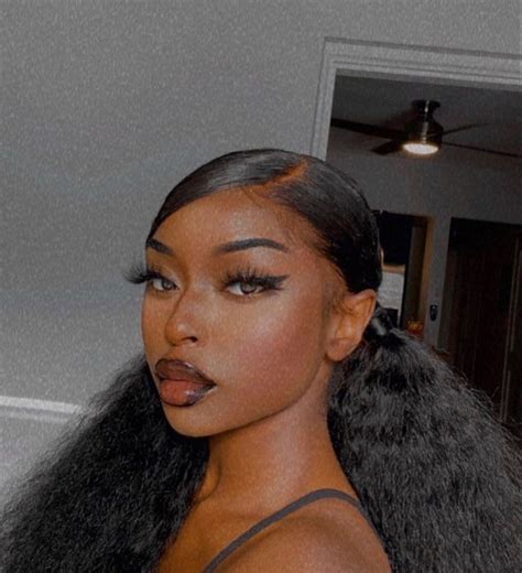 Levis Wife ️ On Twitter Black Girl Makeup Baddie Hairstyles Girl Hairstyles
