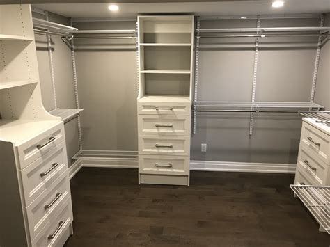 Closet Organizers In New Homes Space Age Shelving