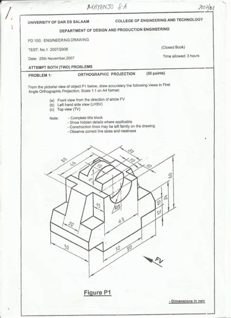 Iti Engineering Drawing Diagram Wiring Diagram