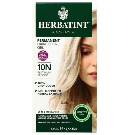 Herbatint Permanent Herbal Hair Color Gel Ounce UNIQUE AND GENTLE FORMULA EBay Herbal