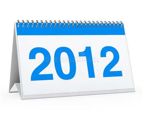 Calendar 2012 Stock Illustration Illustration Of Chrome 24177010