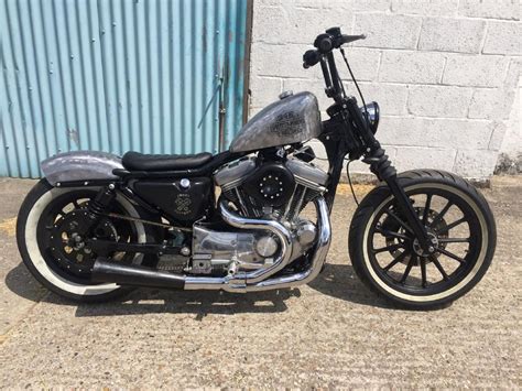 I'm going for the 883 engine, because it's well know here and i don't think i'll need more than that for a mostly city bike. Harley-Davidson Sportster Bobber by Jones Customs Cycles ...